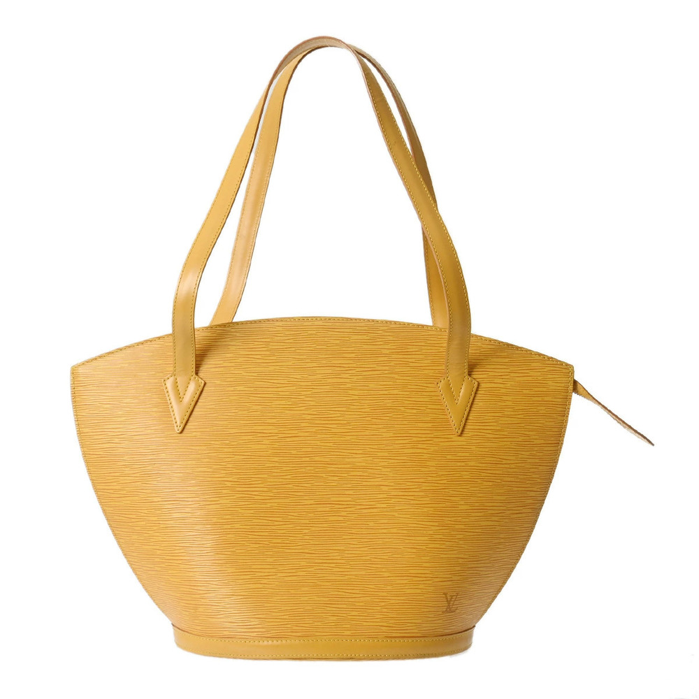 LOUIS VUITTON Epi Saint Jacques Shopping Tassili Yellow Leather Shoulder Bag